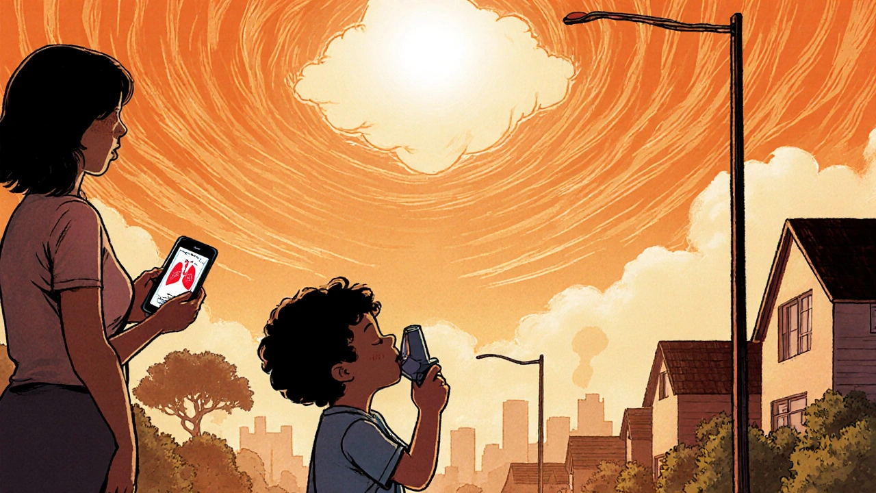 How Climate Change Exacerbates Bronchial Asthma